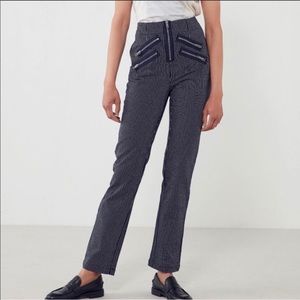 UO pant with zip up the middle and pockets